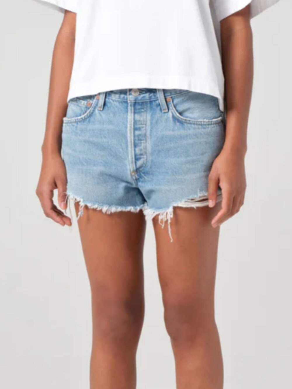 AGOLDE Parker Vintage Cut Off Short - Picture 3 of 4